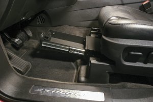 Ford Explorer Underseat Drawer - Front - Tuffy Products - Standard Key - Black - `11-`24 Ford Explorer Underseat Drawer - Front - Tuffy Products - Standard Key - Black - `11-`24